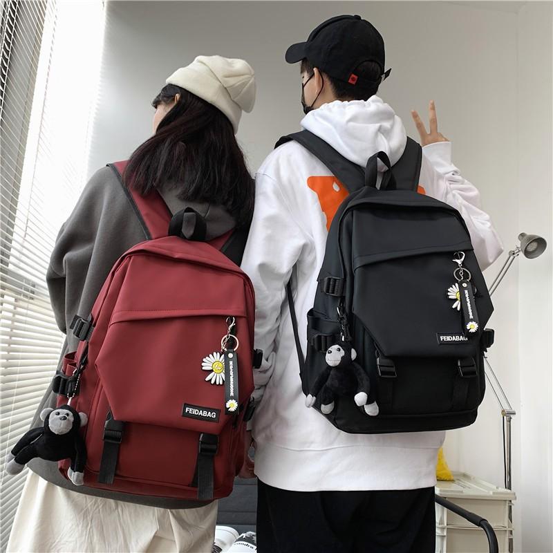 SG INSTOCK Unisex Backpack Couple Boy Girl Korean Trendy Primary Secondary University School Bag