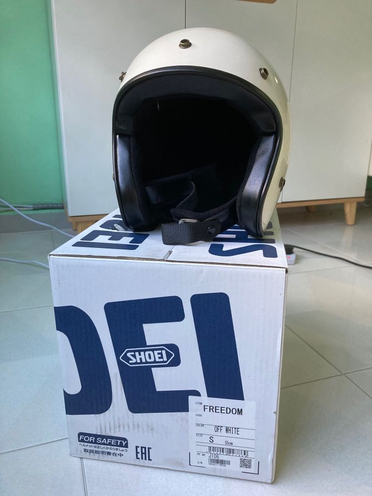 Shoei Freedom Size S, Motorcycles, Motorcycle Apparel on Carousell