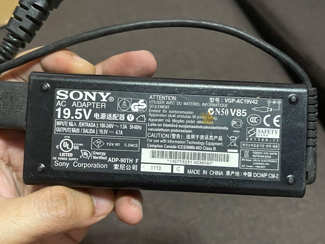Notebook Computer Sony Charge Sony VAIO Laptop Charger, Computers & Tech, Parts & Accessories, Cables ...