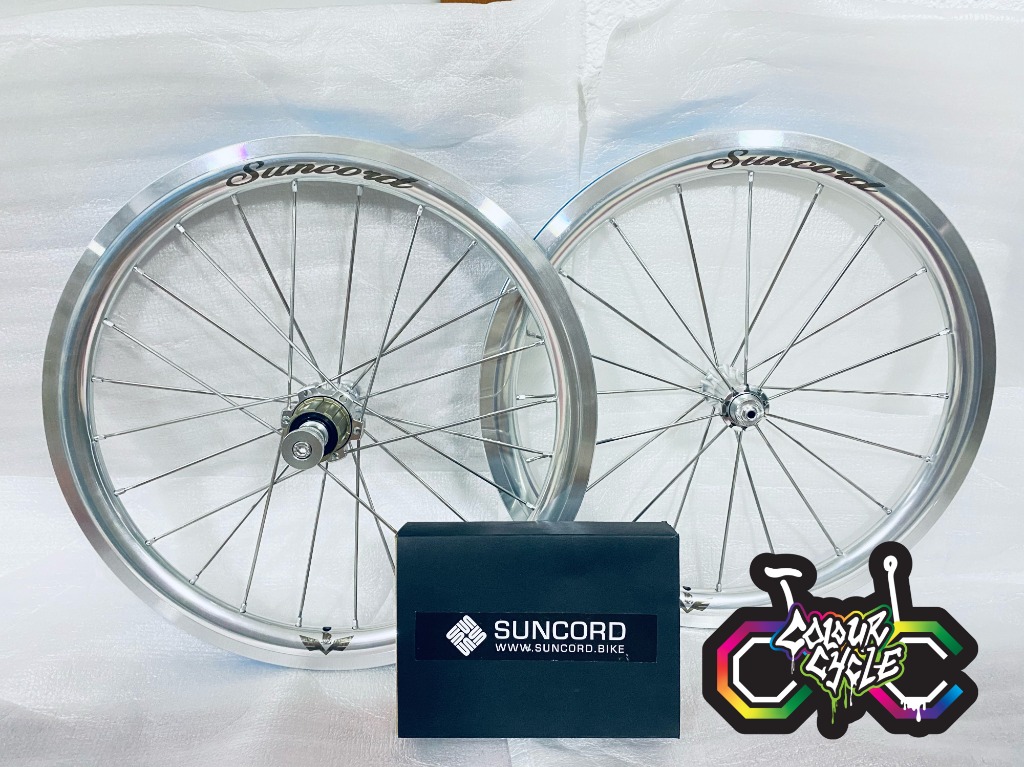 SUNCORD TAIWAN External 2-7 speed 16 inch Aluminium Wheelset for ...