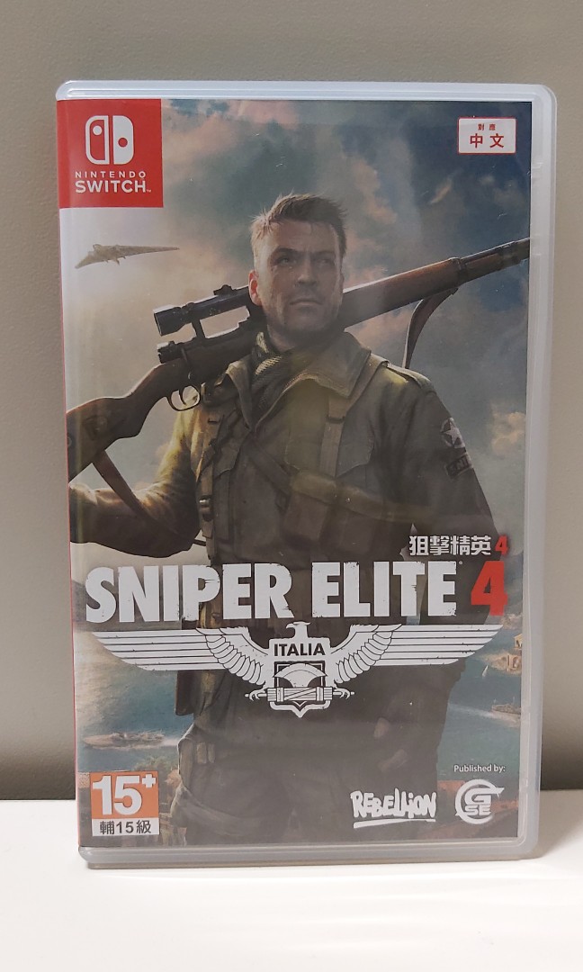 Switch Sniper Elite 4 狙擊精英4 行貨 遊戲機 遊戲機遊戲 Carousell