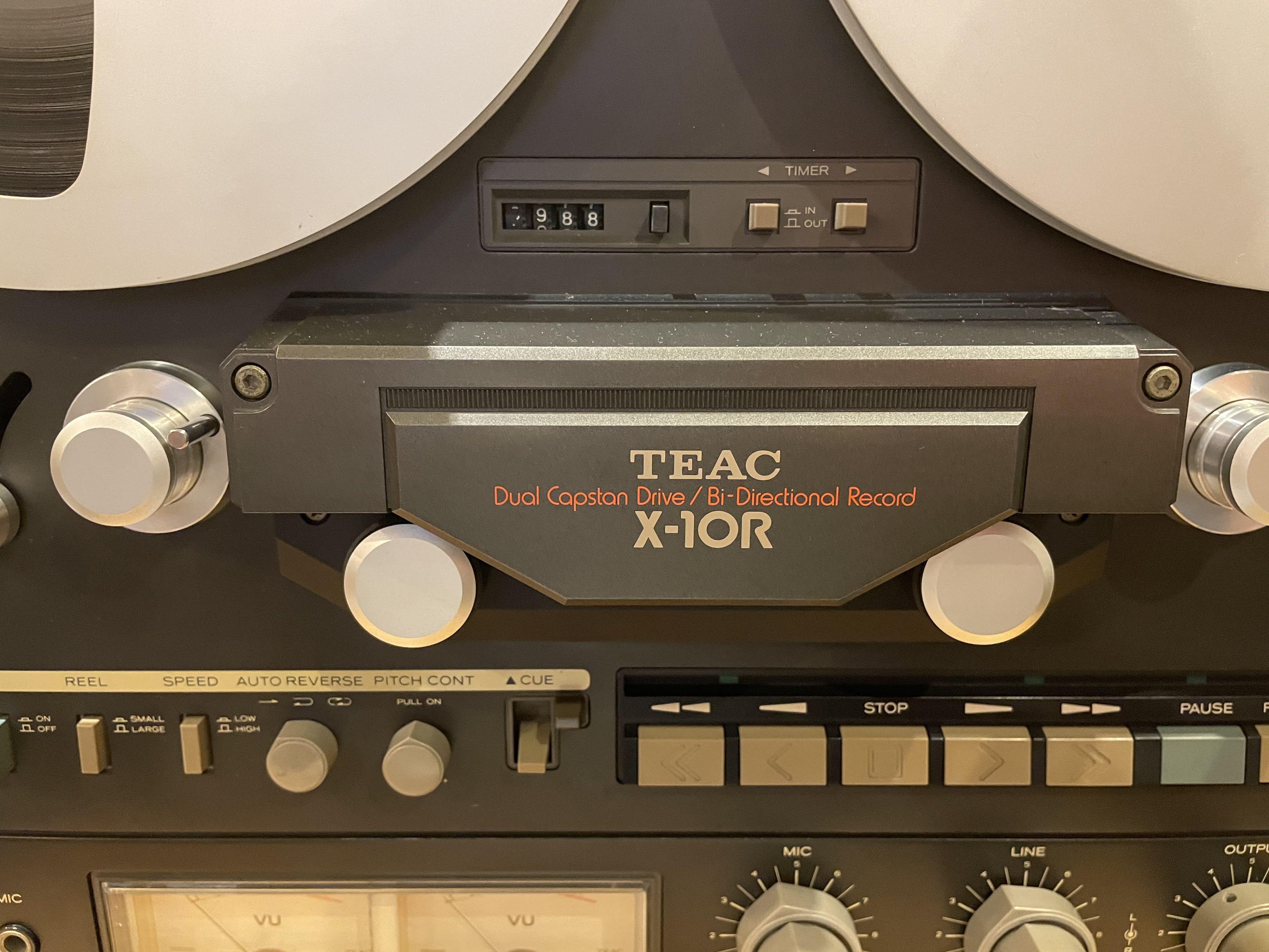 TEAC X-10R Open Reel, Audio, Other Audio Equipment on Carousell