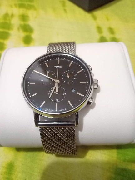 timex silver