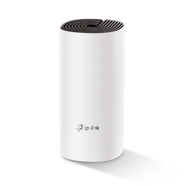 TPlink Deco E4 (1 pack) (Category: Networking) located in Manila. Submitted by sdfsolutions (Listing ID 1080157002, Image 2). Description: "AC1200 Whole Home Mesh Wi-Fi System SPEED: 300 Mbps at 2.4 GHz + 867 Mbps at 5 GHz SPEC: 2× Internal Antennas, 2× 10/100 Mbps Ports (WAN/LAN auto-sensing), Qualcomm CPU FEATURE: Deco App, Router/AP Mode, IPv6, IPTV, Parental Controls, QoS, MU-MIMO, Beamforming, Alexa Supported" Tags: Deco e4 Deco Mesh wifi .