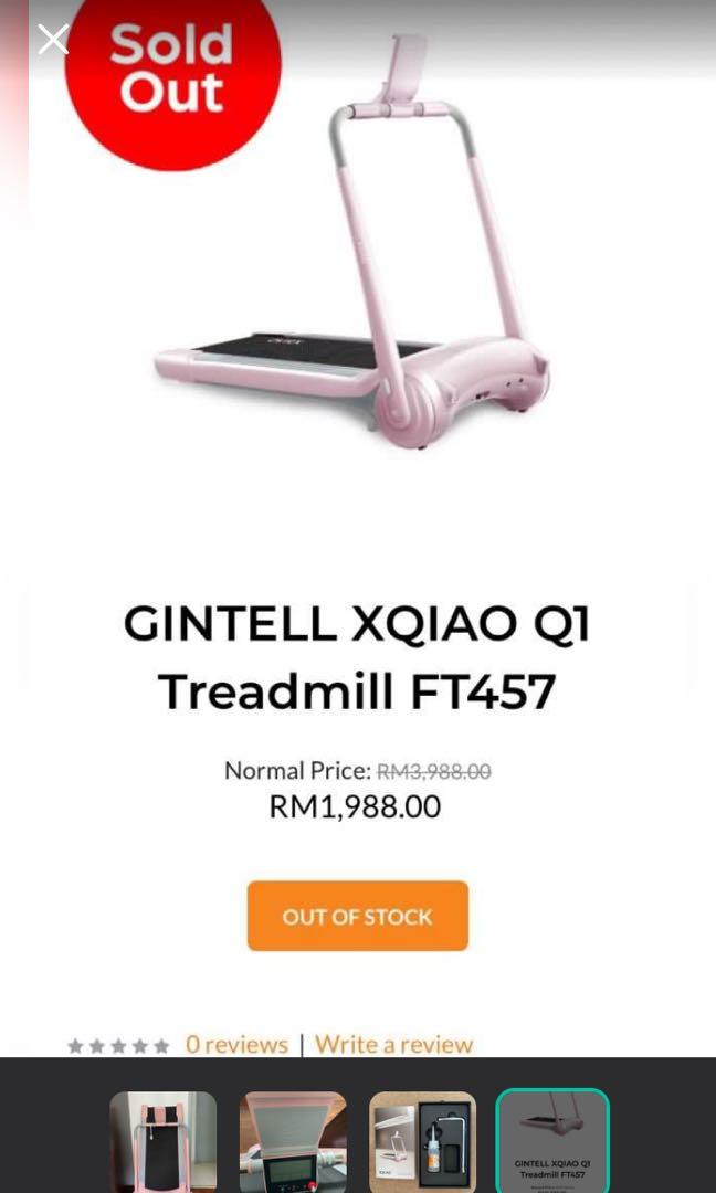 Treadmill Gintell Q1 Ovicx XQIAO Sports Equipment Exercise