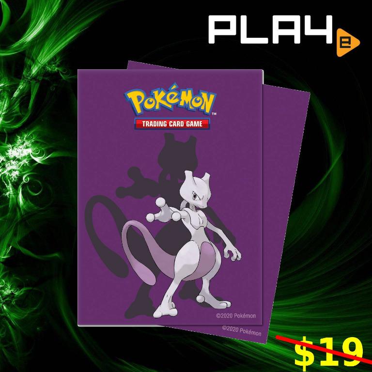 Ultra Pro Pokemon Mewtwo 65ct Deck Protector Sleeves 