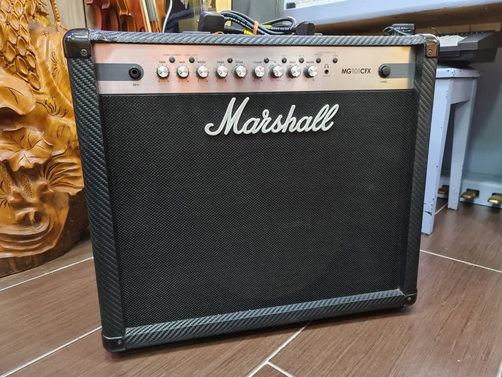 100W】Marshall ギターアンプ MG101CFX - アンプ