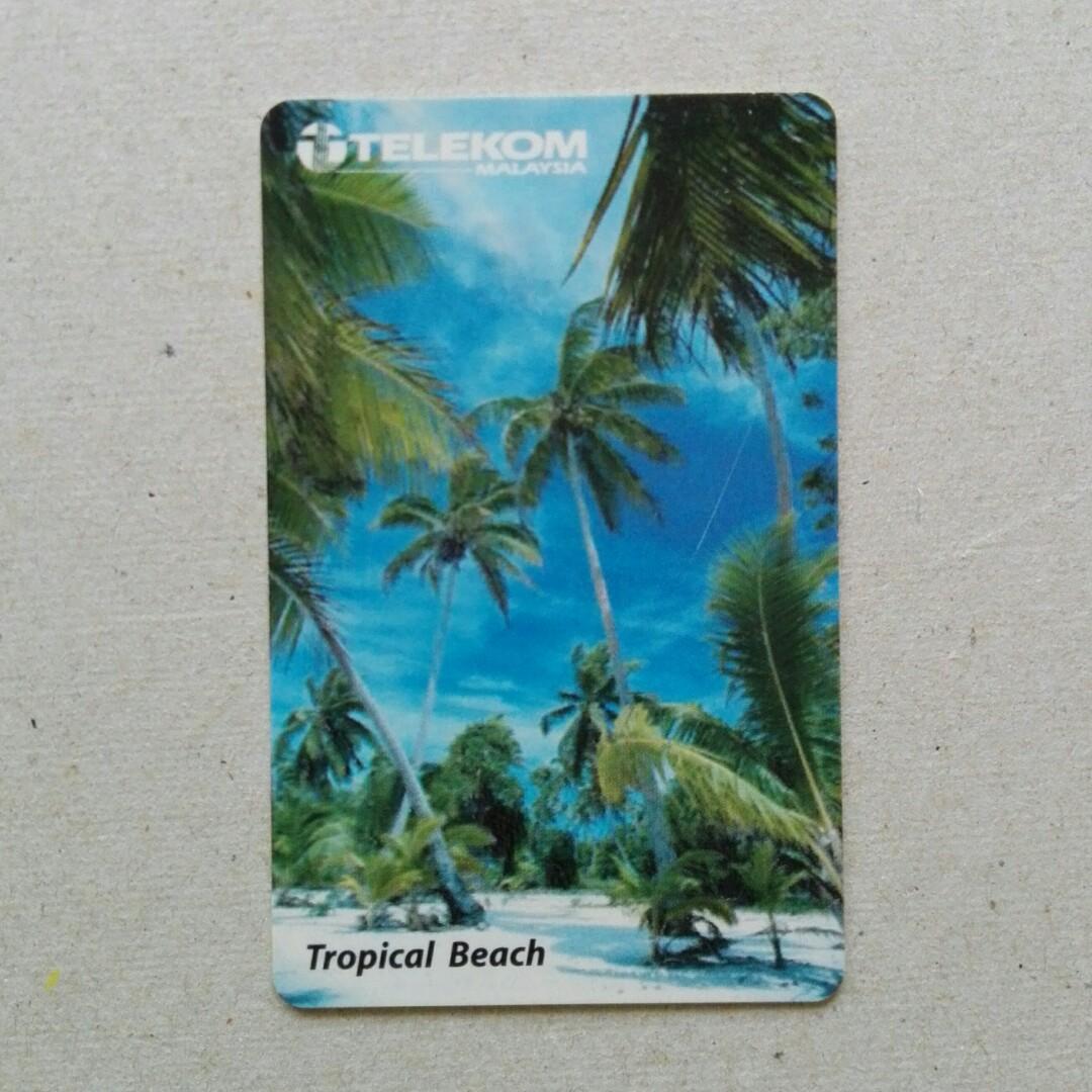 Used Telekom Phone Cards Tropical Beach Antiques Vintage Collectibles On Carousell