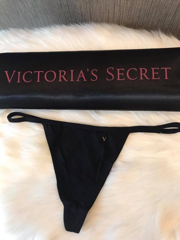 Victoria's Secret Stretch Cotton V-String Panty, Women's Fashion, New  Undergarments & Loungewear on Carousell