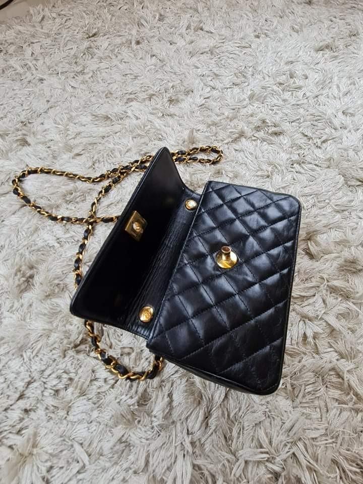 Vintage Chanel Mini Flap bag (1980s-1970s) edt Made in France