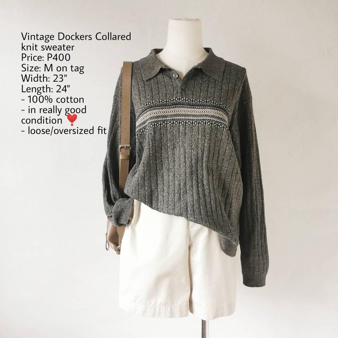 Vintage Dockers Knit Longsleeves, Women 