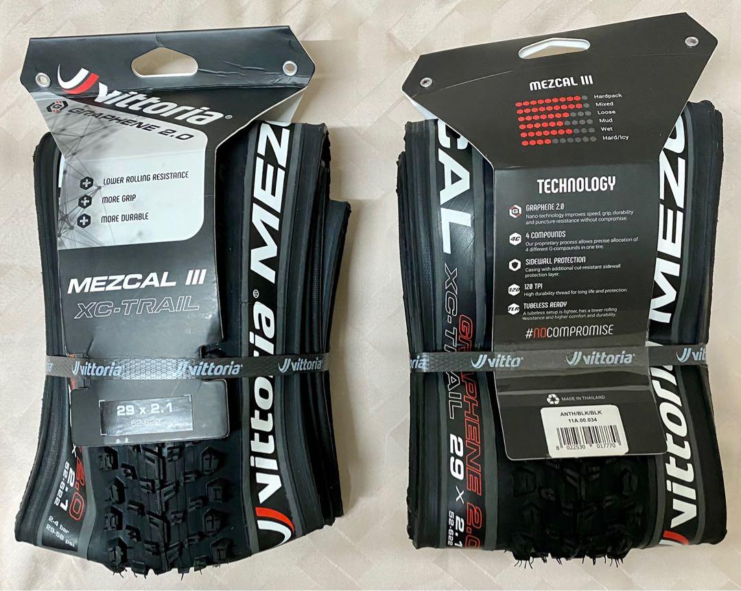 Vittoria Mezcal TNT Graphene 2.0 Black Anthracite 29 x 2.10