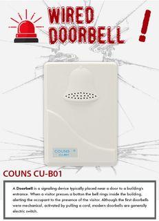 Wired Doorbell COUNS CU-B01