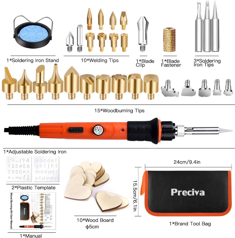 Preciva wood burning hot sale kit