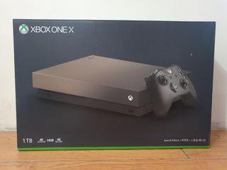 Xbox one X 1Tb "gold rush special edition"