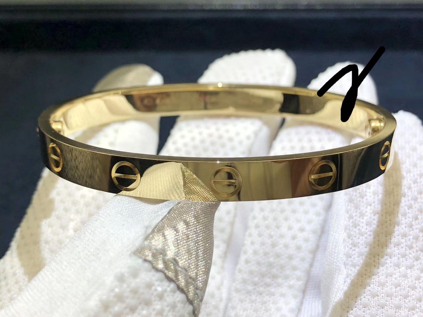 Cartier LOVE Bracelet - 18K Rose Gold Bangle, Bracelets - CRT88880