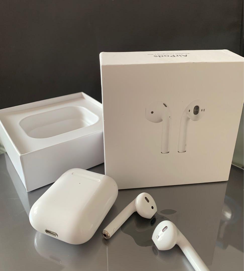 Airpods gen 2 best sale wireless charging original