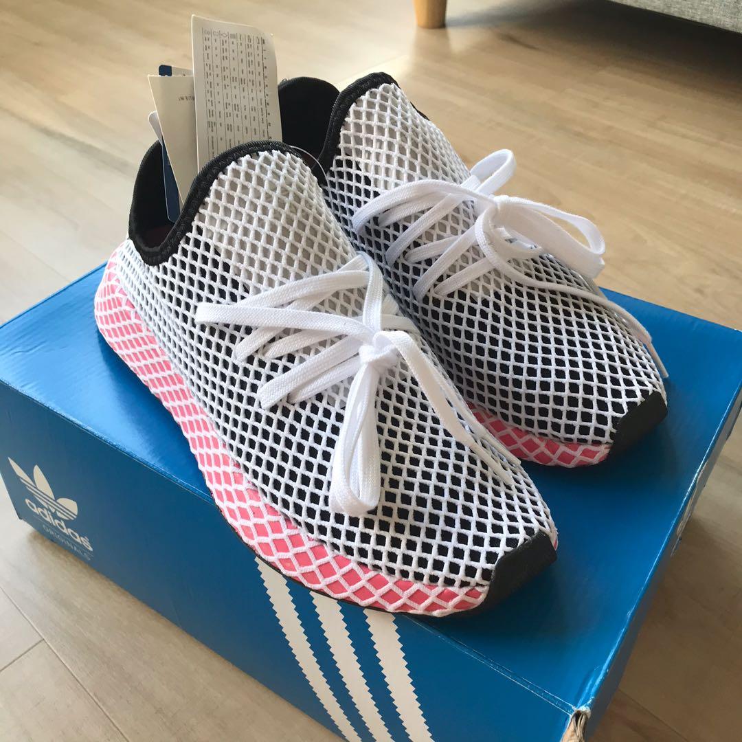 Adidas Deerupt Runner, Women's Fashion, Footwear, Sneakers on Carousell