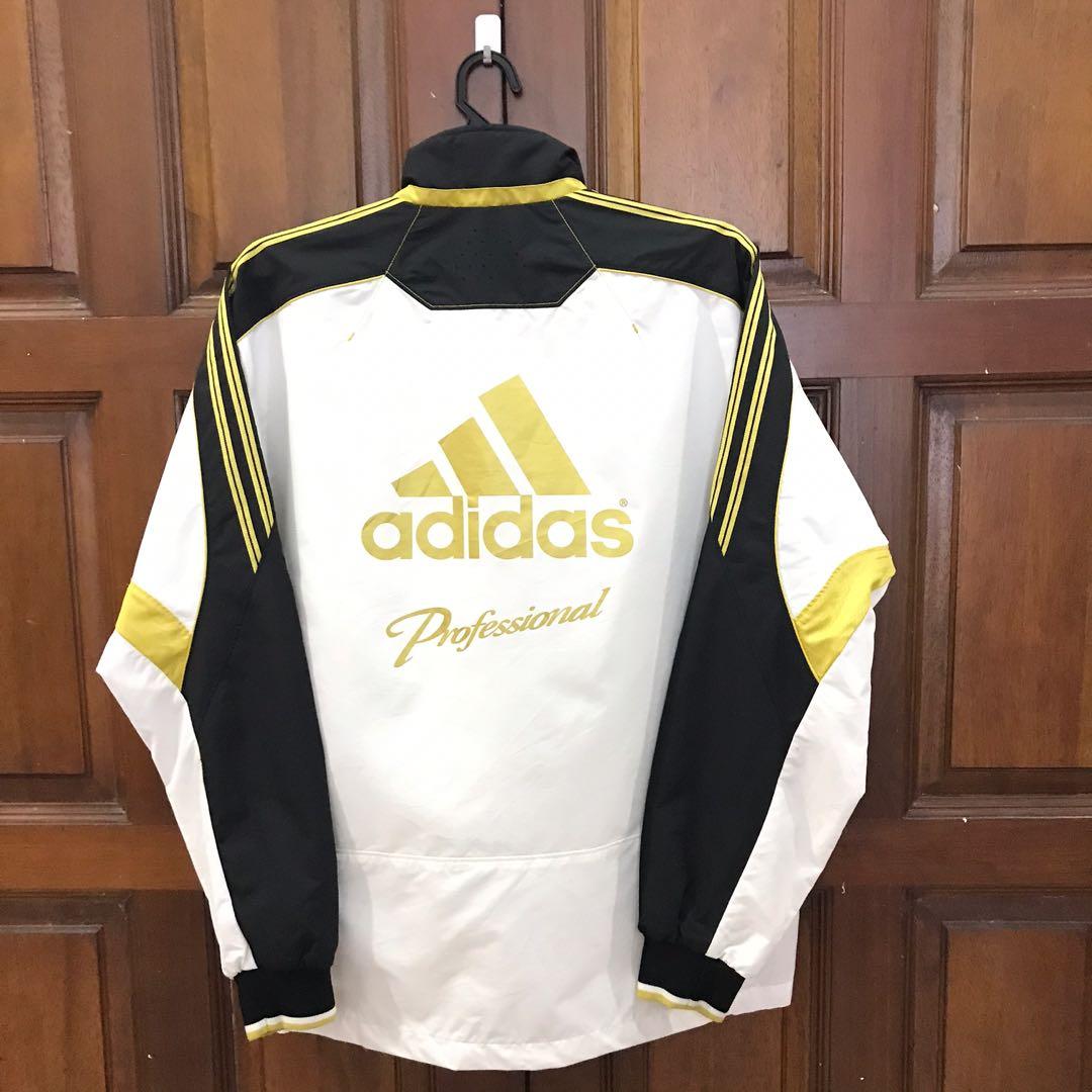 Adidas Professional Clima Proof Windbreaker Jacket Men S Fashion Clothes Tops On Carousell