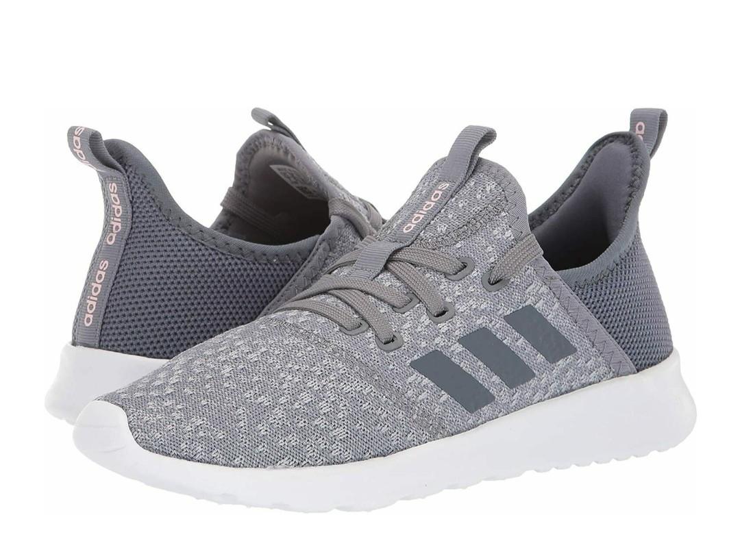 Adidas Women's Cloudfoam Pure Running Shoes Grey Trainers Slim, Women's  Fashion, Footwear, Sneakers on Carousell
