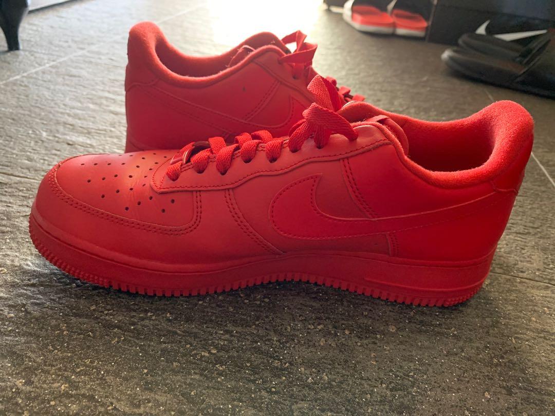 All red air force hotsell ones