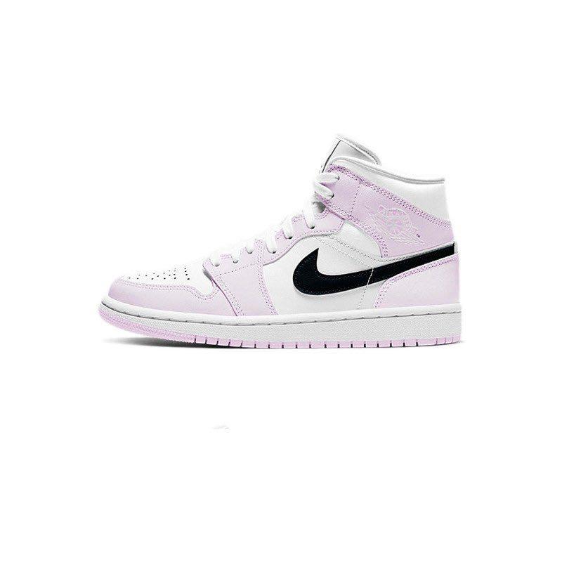 Air Jordan 1 Mid Barely Rose Women s Fashion Footwear Sneakers
