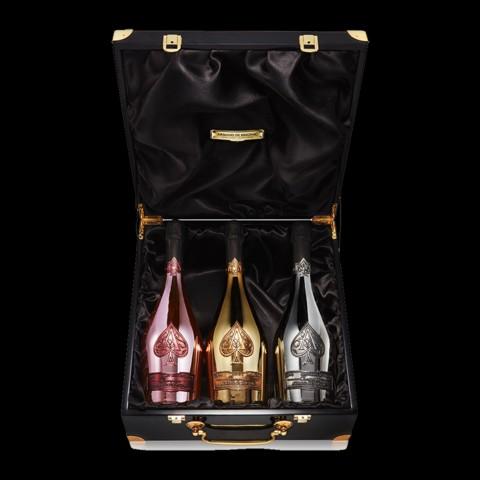 Armand De Brignac Trilogie Three Bottle Boxed Set Ace of Spades