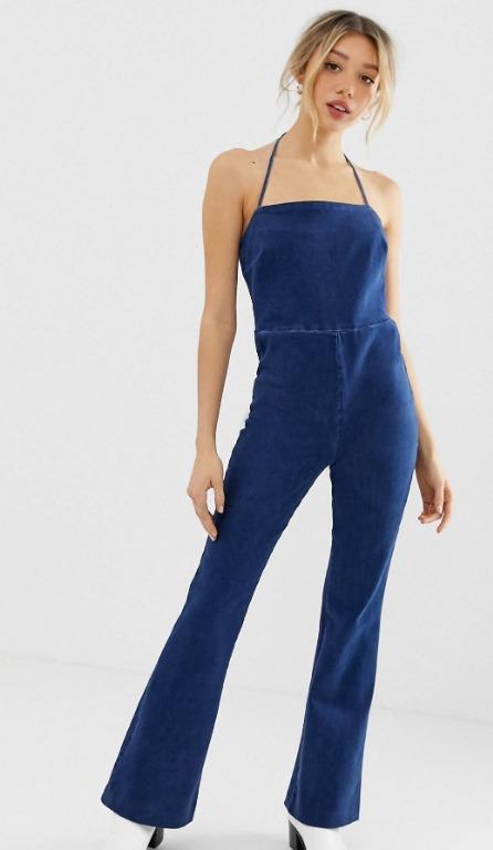 Flared jumpsuit uk