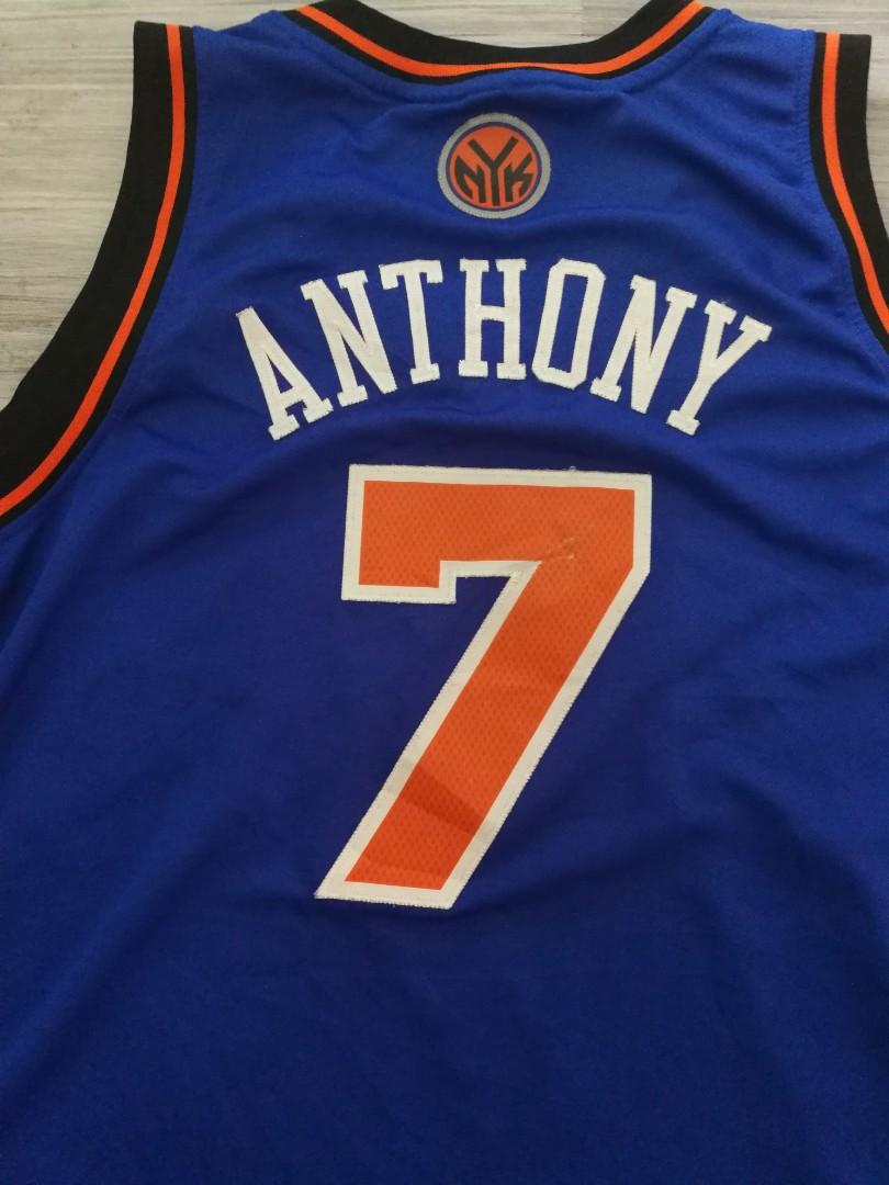 New York Knicks #7 “Carmelo Anthony” Adidas Jersey (S) – Like New Vintage