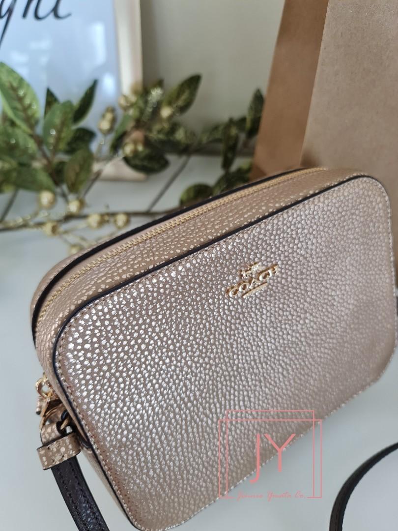 Coach metallic camera bag online