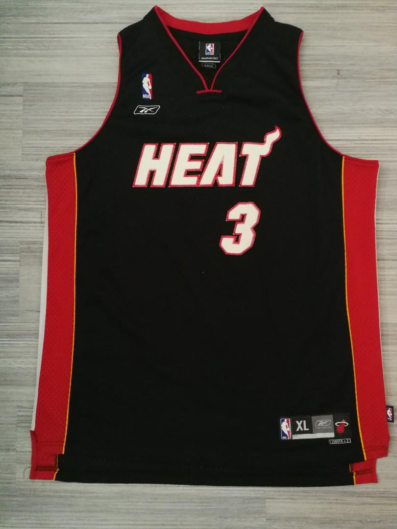 Authentic Reebok Swingman NBA jersey Miami Heat Dwayne Wade, Men's