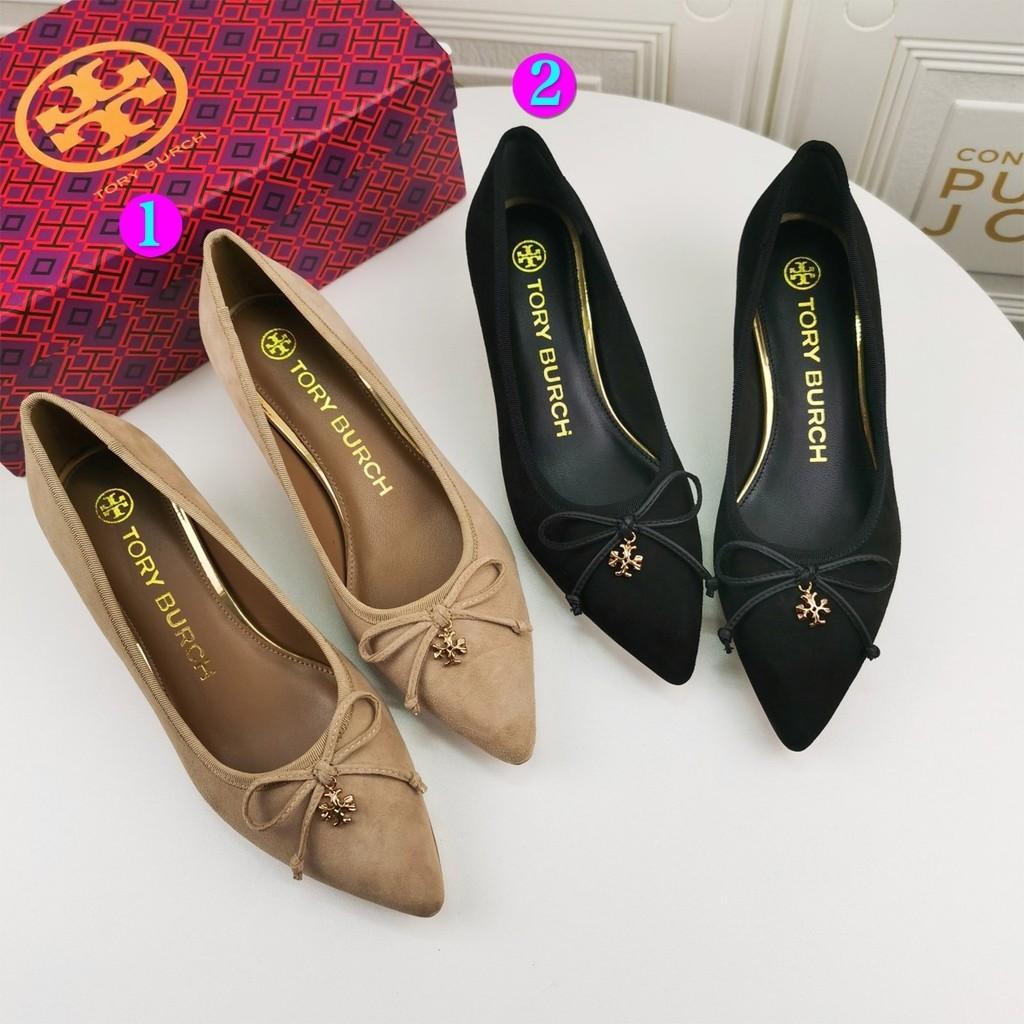 Authentic Tory Burch Tb Pump Pointed Heels Shoes Premium Outlet Quality Women S Fashion Shoes On Carousell