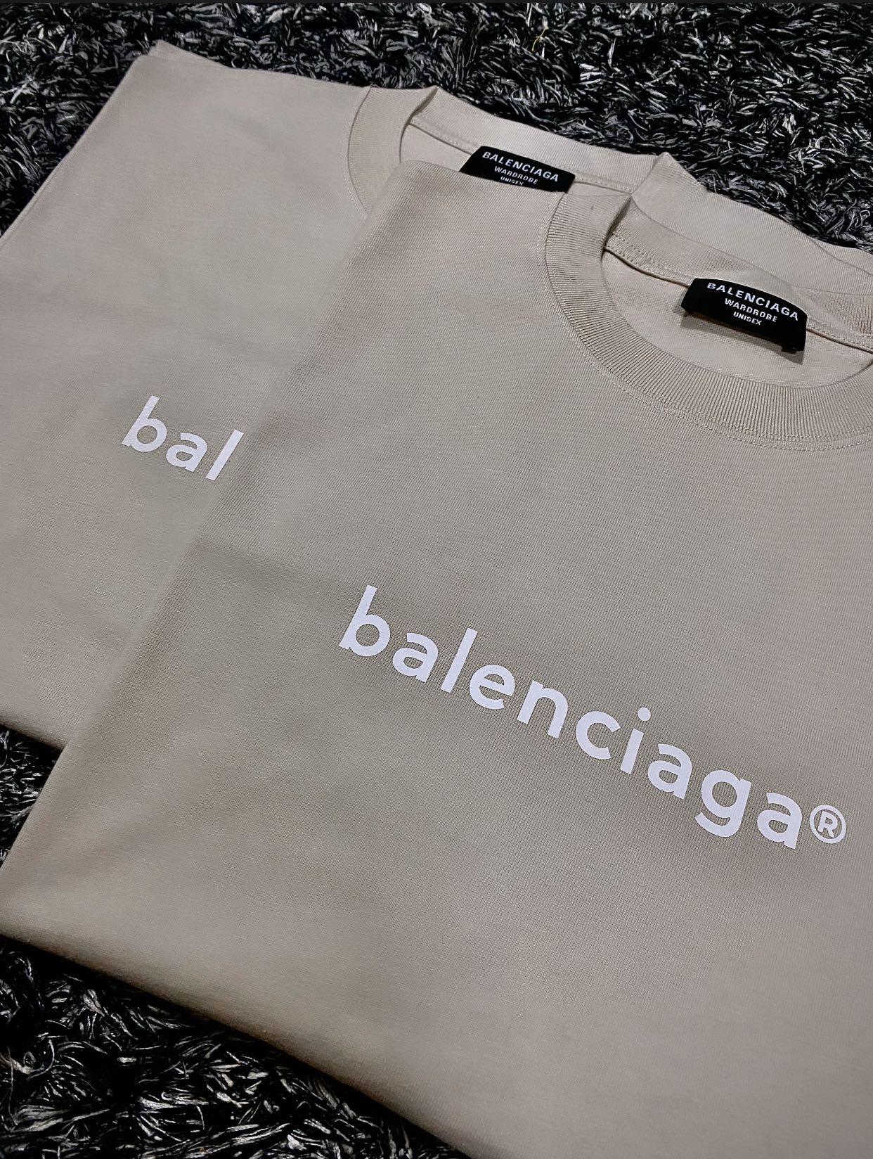 Balenciaga New Copyright Tee, Men's Fashion, Tops & Sets, Tshirts 