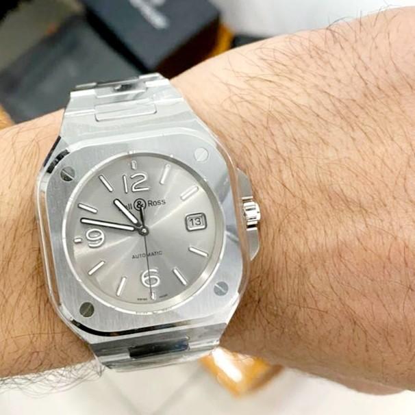Bell \u0026 Ross BR05 Grey Steel, Luxury 