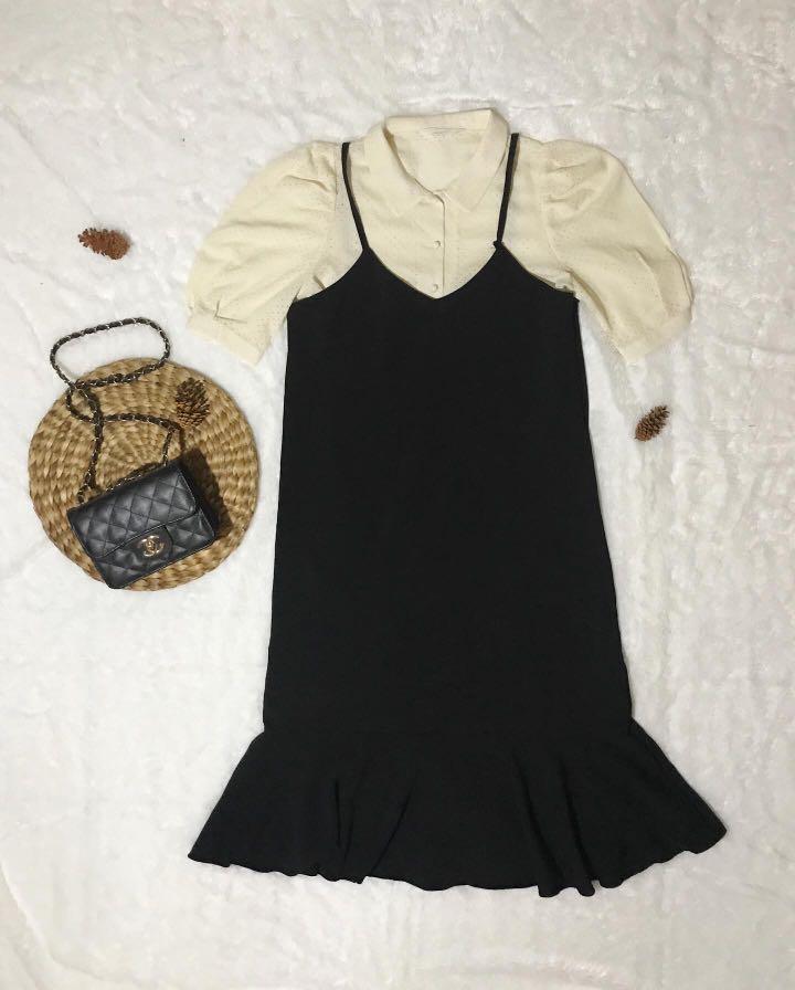Tank top dress korea new arrivals