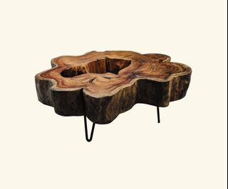 Blossom Coffee Table | All Natural Handcrafted Angsana Wood Coffee Table | 100% Ethically Sourced