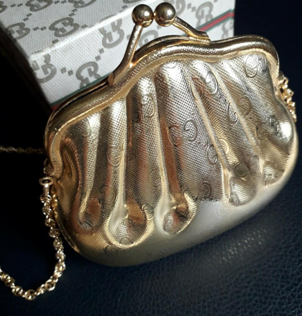 Gold minaudiere hotsell