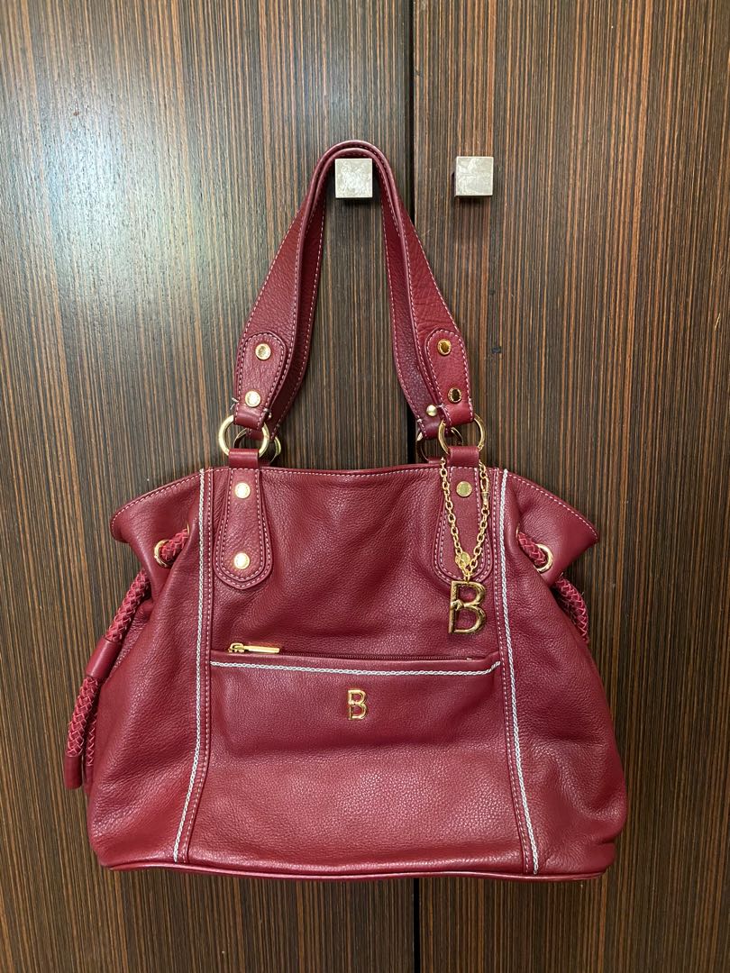 Bonia red bag top