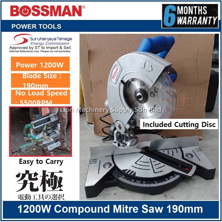 Boss top miter saw