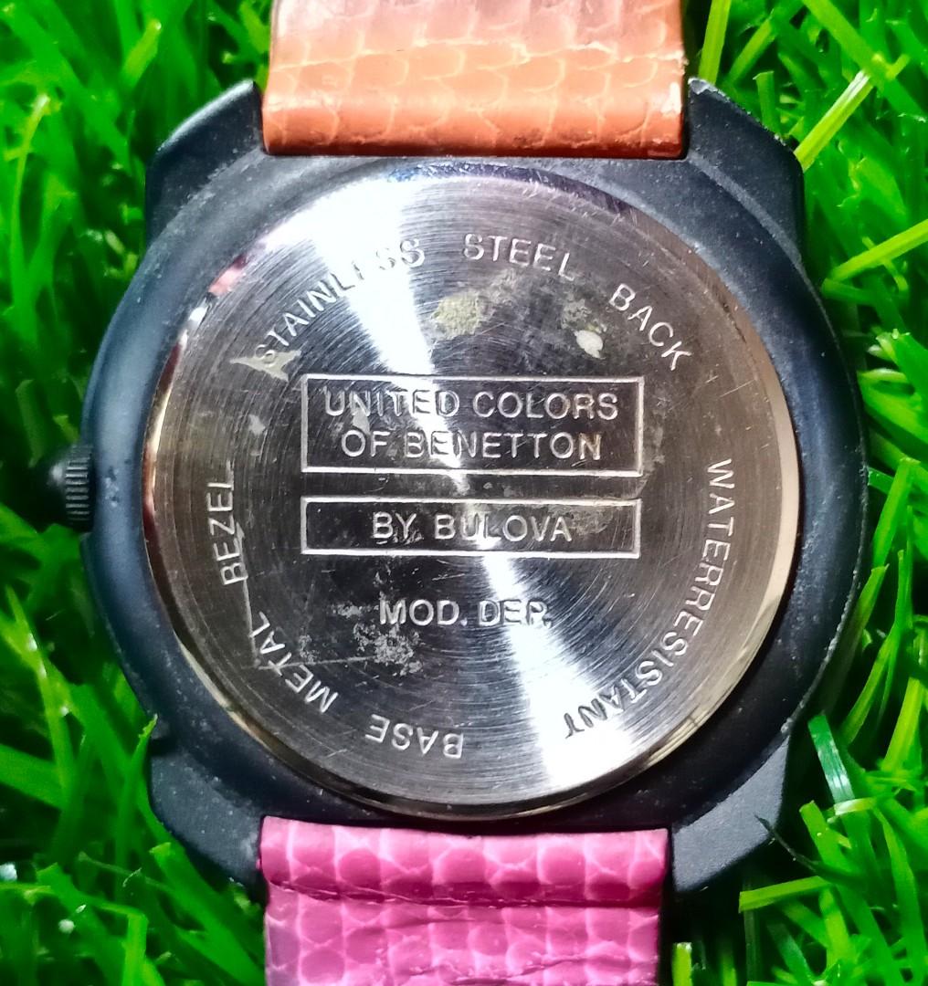 Reloj benetton by bulova mod dep deals