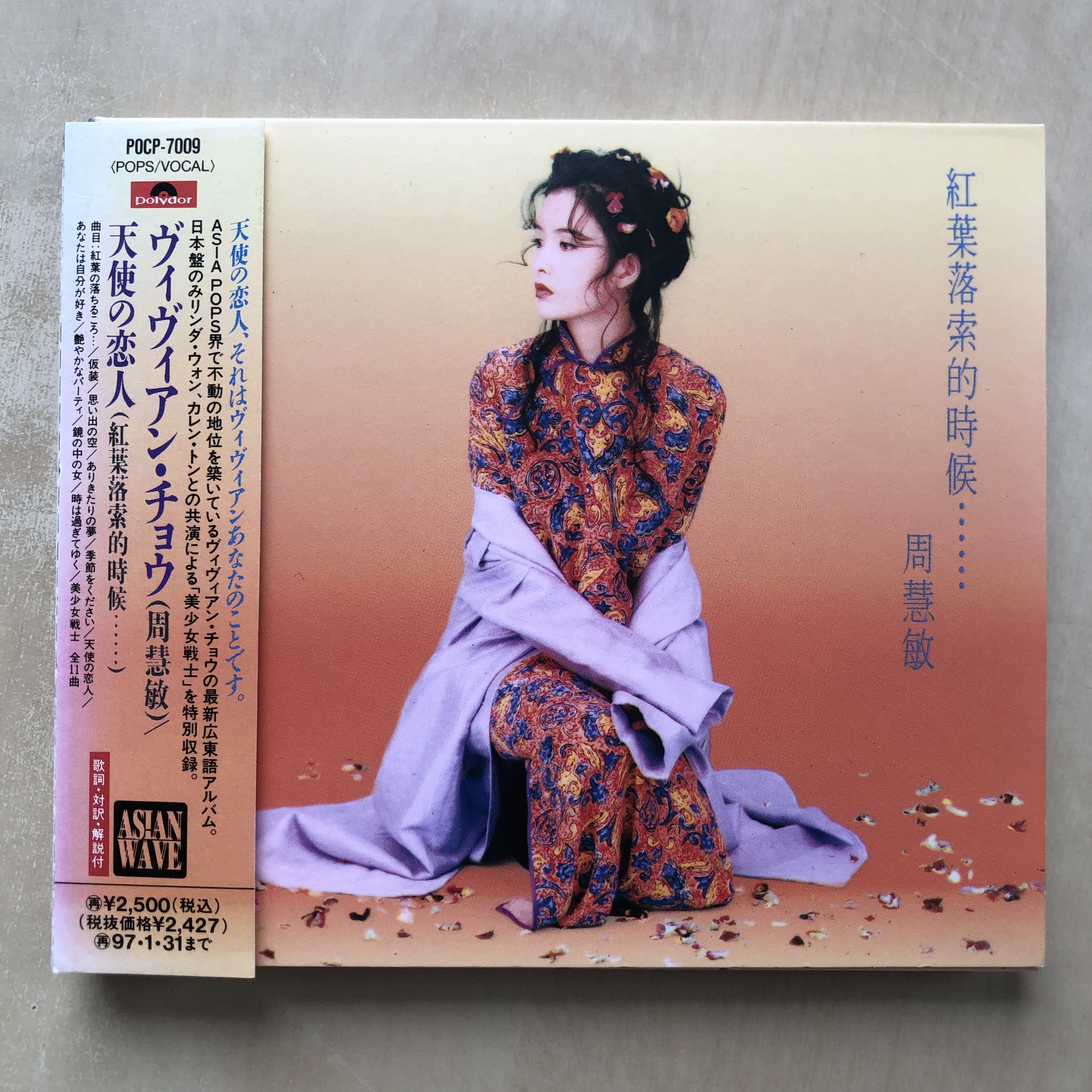 CD丨周慧敏紅葉落索的時候日本版Vivian Chow, 興趣及遊戲, 音樂、樂器
