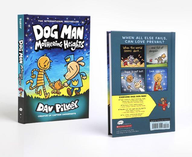 Dog Man 10 Mothering Heights by Dav Pilkey, Hobbies & Toys, Books