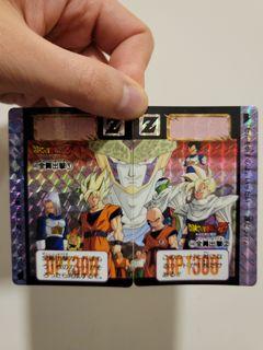 Dragonball Z 545 & 546 Prism Cards in Pair 閃卡拼圖