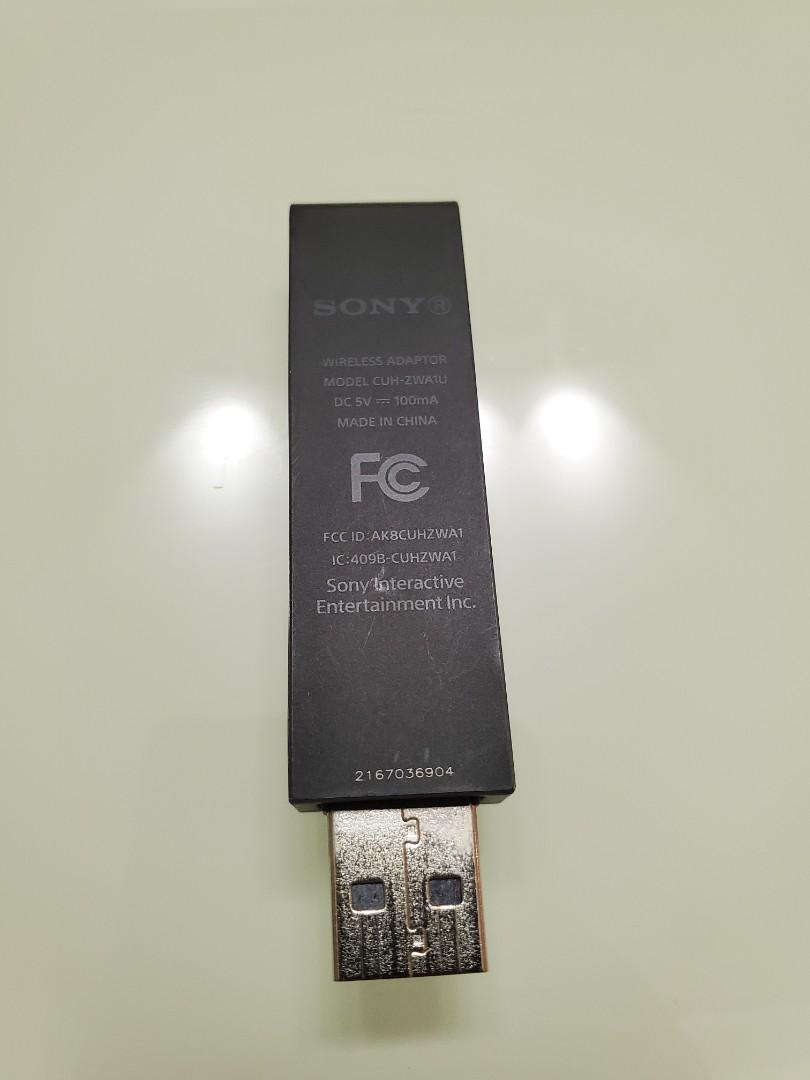 DualShock 4 (DS4) USB 無線轉接器 Wireless Adapter, 電子遊戲, 遊戲機配件, 充電綫及充電器 Carousell