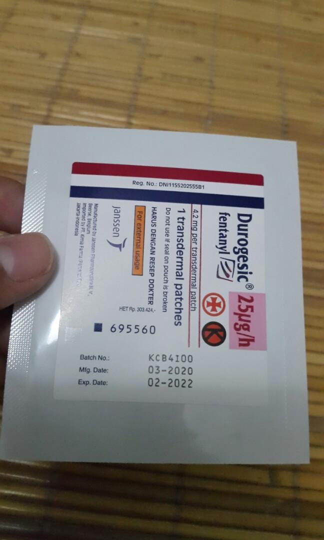 Jual Durogesic Patch Fentanil 25 mg di Seller Apotek Balanak - Kayu Manis,  Kota Jakarta Timur