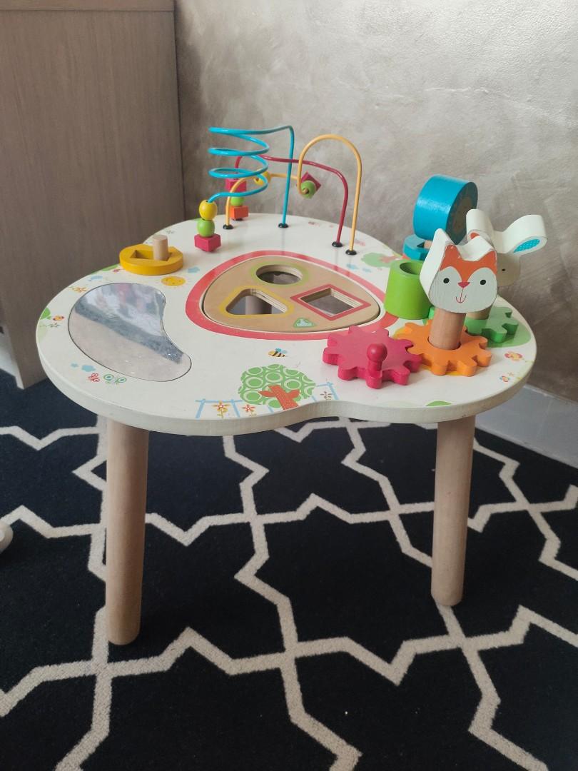 Elc Wooden Activity Table Sambutramadhan