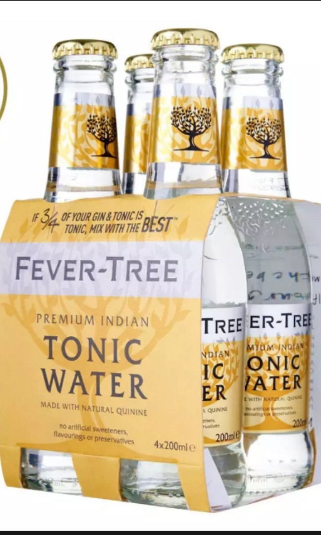 Fever Tree Indian Tonic Water, Health & Nutrition, Health Supplements