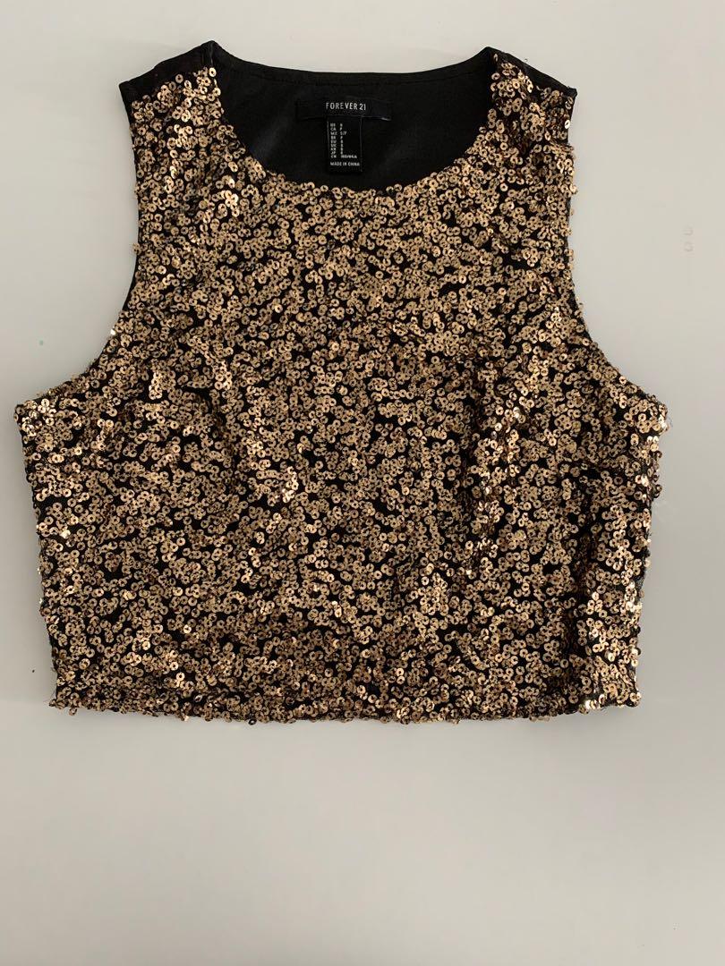 Forever 21 sequin shirt new arrivals