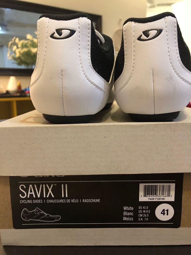Giro Savix 2 cycling shoe size 41, Sports Equipment, Bicycles \u0026 Parts,  Bicycles on Carousell