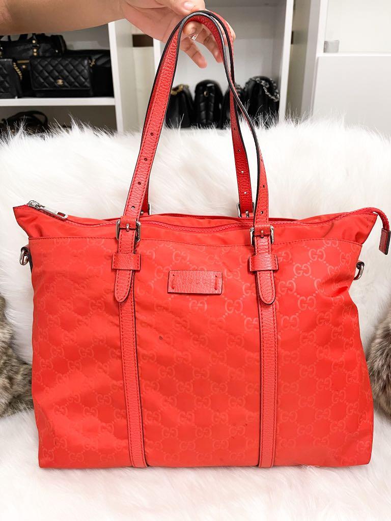 Guccissima nylon tote bag sales